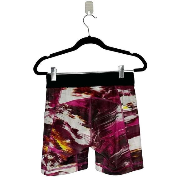 Lululemon What The Sport Short II Athletic Biker Shorts Women's Size 4 - Picture 4 of 6